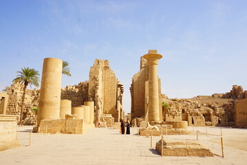 エジプトのルクソールにあるカルナック神殿