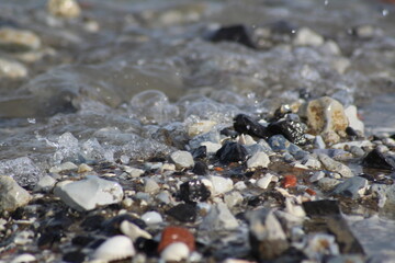 stones on the beach