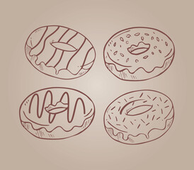 Vector illustration in a doodle style for t-shirt and apparel