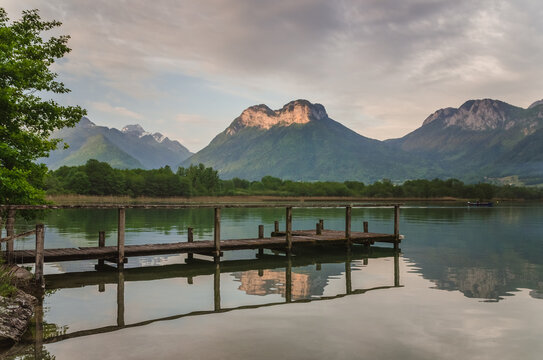 Lac d'Annecy, le bout du lac