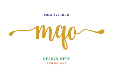 MQO lettering logo is simple, easy to understand and authoritative