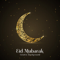 Obraz na płótnie Canvas Eid mubarak beautiful card holiday background 