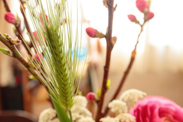 桃の節句 桃の生花