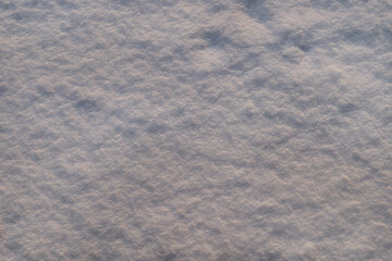 Beautiful snow as background, closeup view. Winter weather