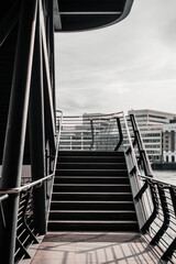 stairs in the city