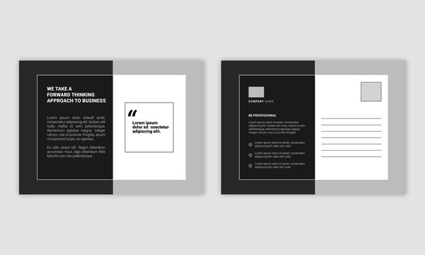 Post card Template