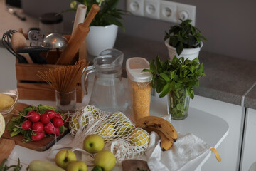 The washed vegetables collected in the garden lie on a white table. Close-up.