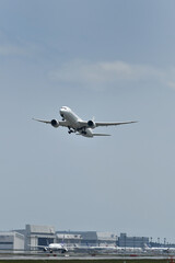 成田空港の旅客機