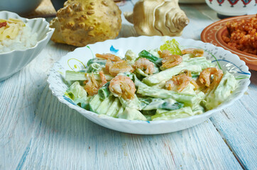 Creamy Shrimp and Celery Salad