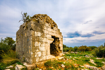 Fototapeta premium Canytelis ( Kanlidivane ) Ancient City, Mersin