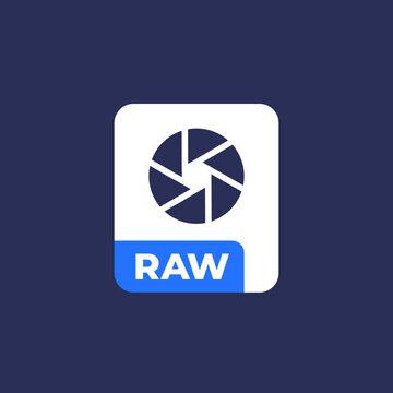 raw file, vector icon for apps and web