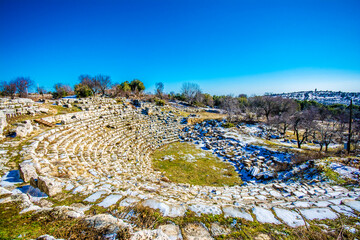 The Theatre of Diokaesareia ( Uzuncaburc ) Ancient City