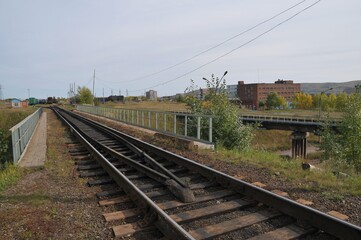 Obraz premium railroad tracks