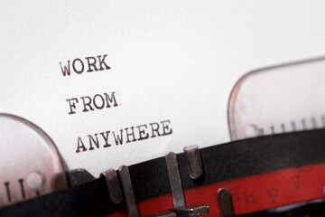 Work from anywhere
