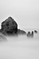 rocks in the sea