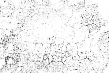 Old broken sanded aged painted facade of rusty smudged daub grime. Rough edges wrinkled plaster of uneven wall. Cracked chipped messy falling stucco. Dirty vintage flaking textured layer for 3D design