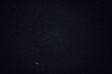 sky in the night with stars planets and comets
