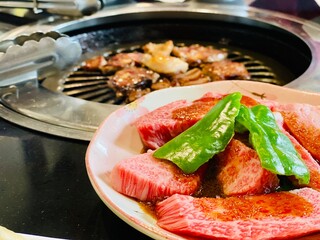 カルビと焼肉ロースター