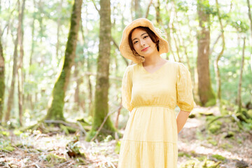 Naklejka premium 美しい日本女性