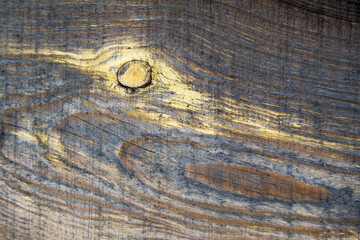 wood texture. uncoated wooden horizontal board with knotsv