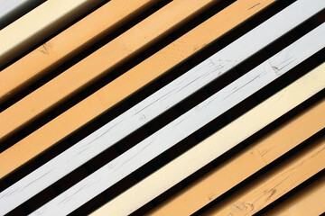Obraz premium Background from colored boards.