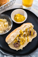 Cooking bratwurst