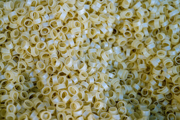 drum shaped Fryums Papad is a crunchy Snack Pellets in the market