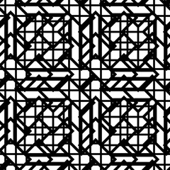 Design seamless monochrome grating pattern