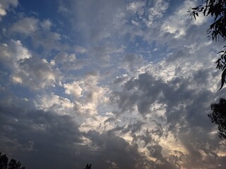 clouds and sky