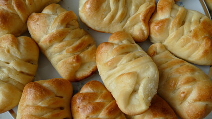 fish pies are prepared by the chef