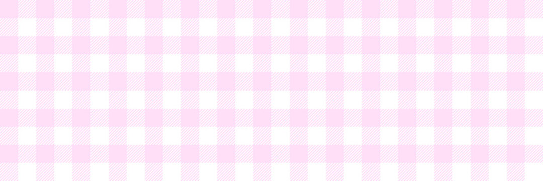 pink and white background, plaid texture seamless pattern fabric checkered background, gingham background