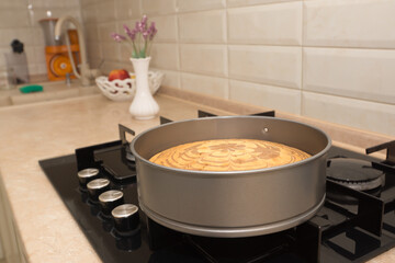 delicious beautiful freshly baked pie