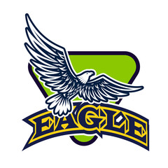 Obraz premium eagle logo for your business company. vector illustration
