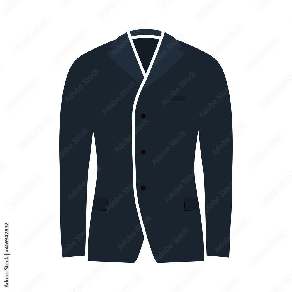 Wall mural business suit icon