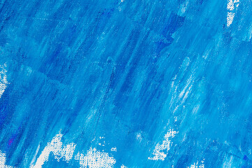 creative background, stain of colored primer rubbed on the surface of a linen canvas, temporary...