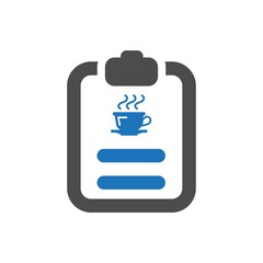 Fototapeta premium Content cup icon