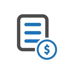 Checkout document icon