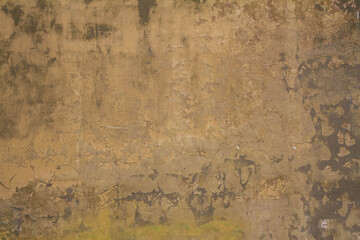Wall with plaster coming off - vintage background	
