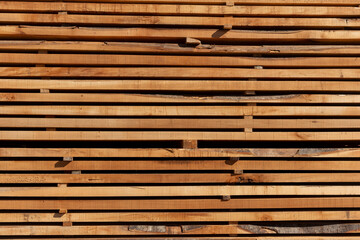 timber stacks