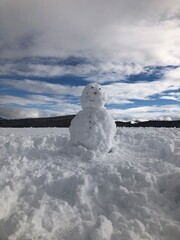 Happy snowman