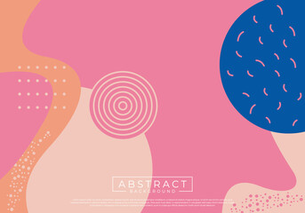 Modern abstract trendy background. Great design for postcard, banner, brochure, wall decoration.