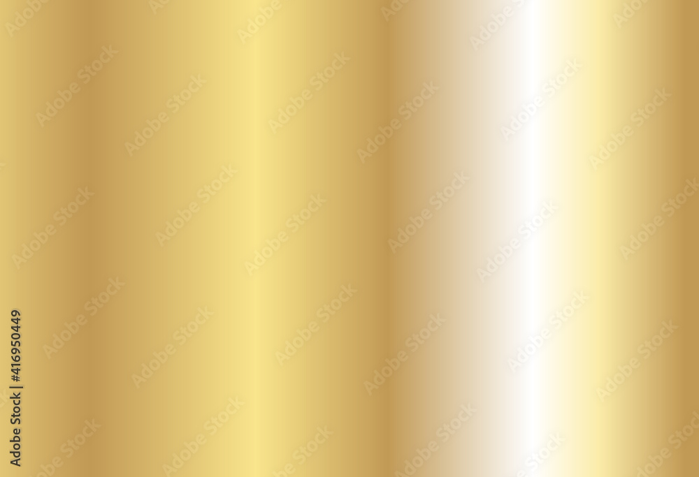 Wall mural vector gold blurred gradient style background. abstract luxury smooth illustration wallpaper