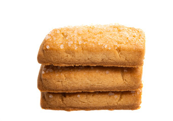 butter cookies isolated