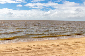 Beach in Lagoa do Patos lake