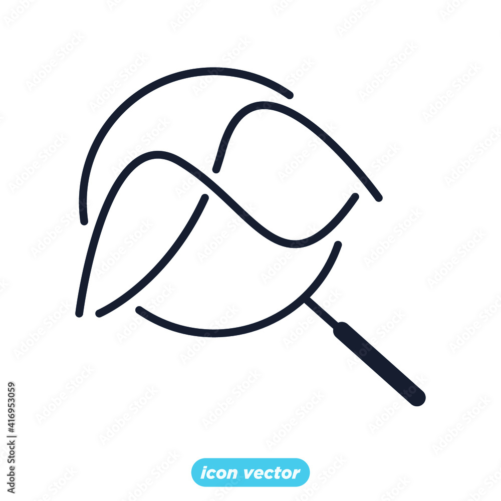 Poster search analytics icon. statistics, analytics symbol template for graphic and web design collection l
