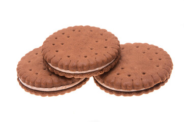 double biscuit isolated