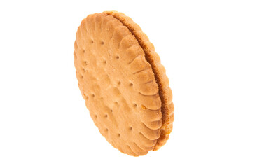 double biscuit isolated