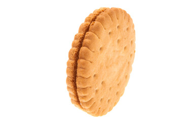 double biscuit isolated