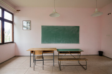 Abandoned school in Serbia