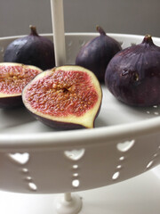 fresh figs on a plate